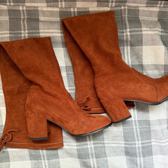 Stuart Weitzman Suede Ankle Boots - Picture 3 of 12